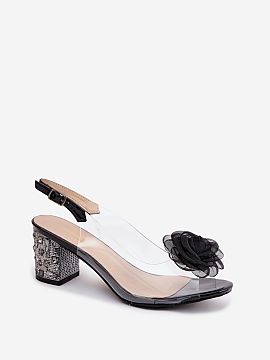 Heel sandals Step in style