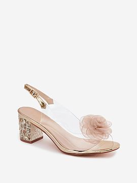 Heel sandals Step in style