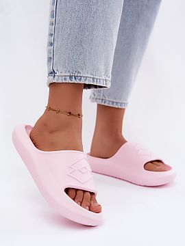 Platform sandals Step in style  Women\'s flip-flops from the Lotto brand are a light and comfortable option for warm days. Made of foam material, they provide comfort and f
