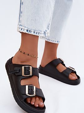 Platform sandals Step in style  Women\'s slippers from the D.Franklin brand are the perfect summer proposition for women who value comfort and modern style. Made of lightwe