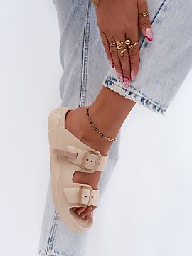 Platform sandals Step in style  Women\'s sandals from the D.Franklin brand are an ideal summer proposal for women who appreciate comfort and modern style. Made of lightweig