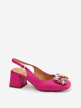 Block heel pumps Step in style
