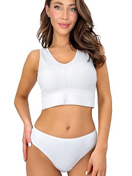 Panties Donna  The Brazilian 270 made of high-quality cotton ensure comfort and convenience throughout the day. The smooth front gently fits the silhouette