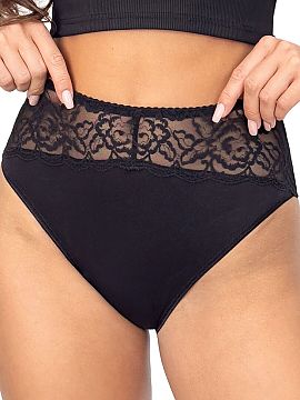 Panties Donna  High-waisted women\'s briefs 244 are an ideal proposition for women who appreciate the combination of elegance and comfort. Made of soft vis