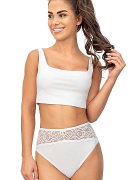 Panties Donna  High-waisted women\'s briefs 244 are an ideal proposition for women who appreciate the combination of elegance and comfort. Made of soft vis