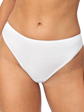 Panties Donna  Cotton panties with lace 247 are made of breathable material with added elastic fibers, which ensures comfortable wearing throughout the day
