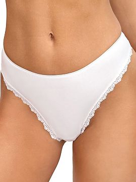 Brazilian style panties Donna  Brazilian women\'s cotton 253 is a proposal for women who appreciate the combination of subtle elegance and everyday comfort. The cut of the