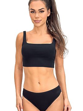 Brazilian style panties Donna  Brazilian women\'s black panties with lace 260 are a harmonious combination of elegance and comfort. The cut of the brazilian panties stands