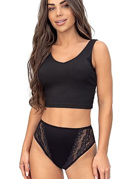 Panties Donna  Women\'s high-waisted panties 228 are an elegant and comfortable proposal created for women who appreciate subtle femininity and perfect fit
