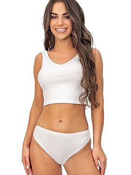 Panties Donna  Women\'s panties with lace 233 are an elegant proposition for women who appreciate subtlety and everyday comfort. The smooth front perfectly