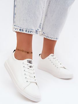 Sneakers Step in style  Women\'s sneakers by the brand Big Star are a stylish option for women who value comfort and timeless design. Made of eco-leather, they stan