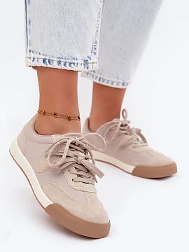 Sport Shoes Step in style  Women's sneakers from the Big Star brand are a stylish and comfortable option for everyday wear. Made from a combination of textile mate