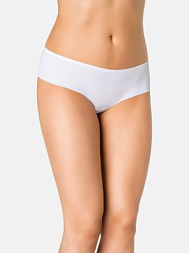 Panties Teyli  Women\'s panties with a simple, classic cut in white. The high-quality material from which the panties are made guarantees long and comforta