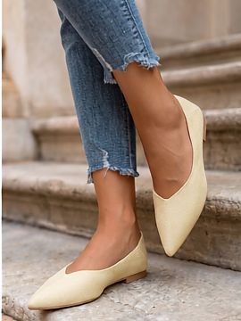 Ballet flats Step in style  Women\'s ballet flats made of suede imitation are an elegant and stylish proposition for women who appreciate classic designs in a modern ed