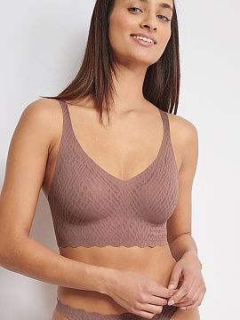 Soft Sloggi  Bralette soft bra ZERO Feel Bliss 10219598-1141 is a harmonious combination of exceptional comfort, innovative solutions, and subtle feminin
