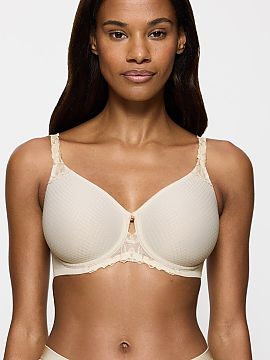 Padded bra Triumph  The Wild Azalea Florale W01 10219852-00RB minimizer bra was designed with exceptional comfort, femininity, and elegance in mind. The underwi