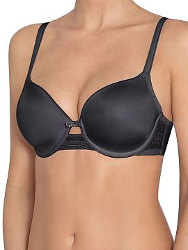 Padded bra Triumph  The black Beauty-Full Essential WP 10167834 underwired bra is an elegant proposal combining classic style with the comfort of everyday wear.