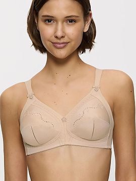 Soft Triumph  The soft bra Doreen Plus Cotton N 10004928 is a unique model that has gained recognition among women around the world and has been a bestsel