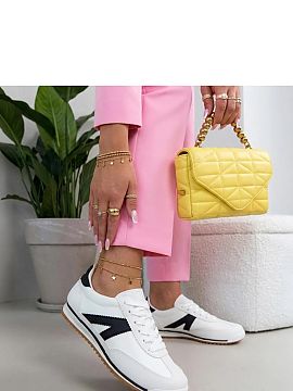Sport Shoes Solea  Stylish lace-up sports shoes are the perfect choice for women who appreciate comfort and a versatile, fashionable look. The low cut makes th