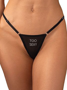 T-backs Obsessive  Strings Violami Sexy is a proposal for women who want to emphasize their self-confidence and sensuality in a modern, elegant edition. The mo