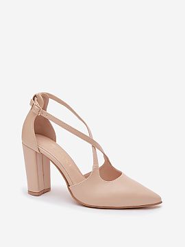 Block heel pumps Step in style
