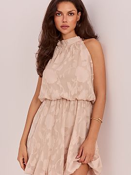 Cocktail dress Italy Moda  An elegant cocltail dress in a bauble cut is a perfect proposal for special occasions. The flared cut beautifully emphasizes the silhouette,