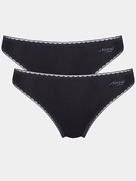 Set Sloggi  Cotton tai panties GO 10207351 from the Sloggi brand are a perfect combination of comfort and feminine elegance. The model with a classic ta