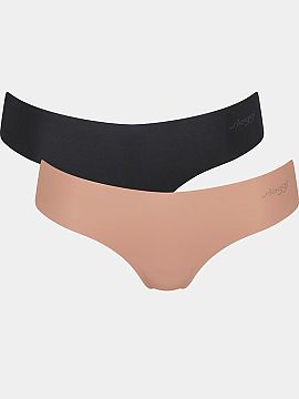 Set Sloggi  Women\'s Zero Microfibre 2.0 10215267 strings by Sloggi in a practical two-pack are an excellent choice for women who value comfort and disc