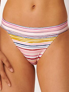 Swimming panties Sloggi  Bathing briefs Shore Candy Basslet 10211151 in a mini cut are a perfect choice for women who value comfort and modern style. The model stand