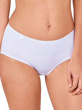 Set Sloggi  Women\'s 24/7 Microfibre H Midi C3P 10180855 panties in a practical three-pack are a combination of everyday comfort, softness, and perfect 