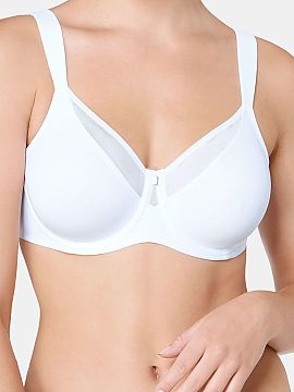 Soft Triumph  The True Shape Sensation W01 10186010 minimizer bra with shaping cups is a proposal created with maximum comfort and optical breast reductio