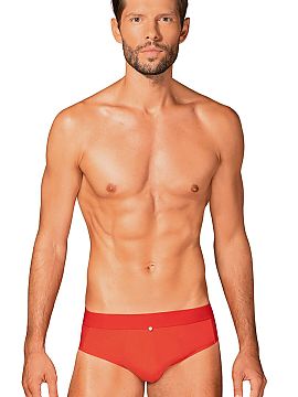Slips Obsessive  Red Boldero briefs are a combination of classic cut with modern design. The intense, vivid shade of red attracts attention and emphasizes se