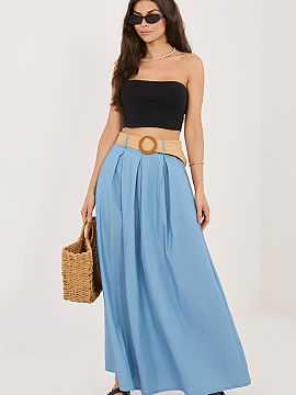 Long skirt Italy Moda  A long women\'s maxi skirt is an ideal proposition for women who value comfort, freedom of movement, and timeless elegance. The classic, smo