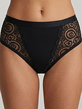Panties Pure Sin  Samanta briefs are a combination of timeless elegance and everyday comfort. The classic design is complemented by subtle lace inserts on the