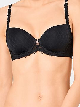 Padded bra Triumph  The Azalea Florale 10184809 underwired bra is an elegant model that combines modern technologies with exceptional comfort. Gently padded cup