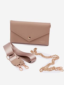 Envelope clutch bag Step in style  Wallet 2in1 made of eco leather is a practical and stylish accessory that combines the functionality of a wallet with the elegance of a clut