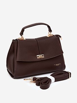 Everyday handbag Step in style  An elegant women\'s handbag made of eco-leather is a stylish accessory that will perfectly complement both everyday and more formal stylizat