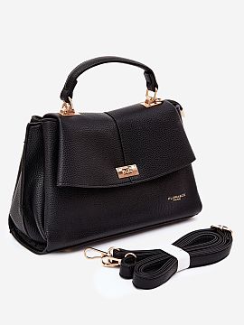 Everyday handbag Step in style  An elegant women\'s bag made of imitation leather is a stylish accessory that will perfectly complement both everyday and more formal styliz