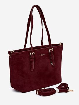Everyday handbag Step in style  Women\'s shopper bag made of suede imitation is a combination of classic style and functionality. The spacious design makes the model perfec