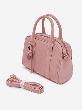 Everyday handbag Step in style  A women\'s handbag in the form of a briefcase made of eco-suede is an elegant and functional accessory that will work perfectly for everyday
