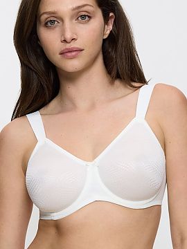 Soft Triumph  The Essential Minimizer Bra W X 10166830 is a minimizer model, designed for women with a fuller bust. Thanks to its special construction, it