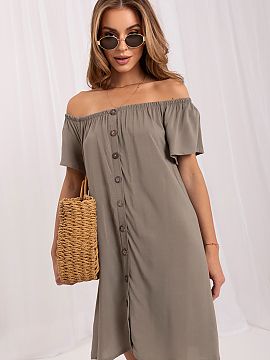 Daydress Sublevel  The oversize summer dress is a perfect choice for women who value freedom, comfort, and a fashionable look. The loose fit beautifully flatte