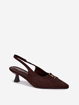 Block heel pumps Step in style