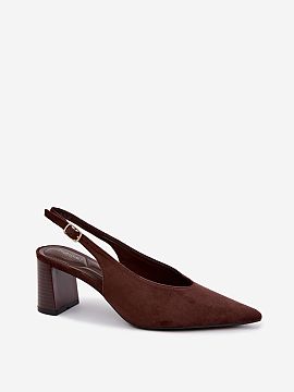 Block heel pumps Step in style