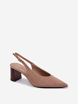 Block heel pumps Step in style