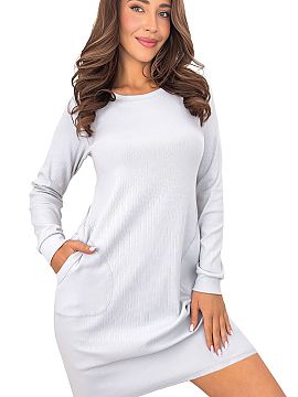 Nightshirt Donna  Women\'s nightshirt Home is a comfortable and cozy proposition for women who appreciate natural, soft materials and functional designs. The 