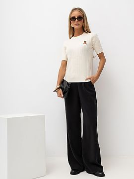 Short sleeve sweater Italy Moda