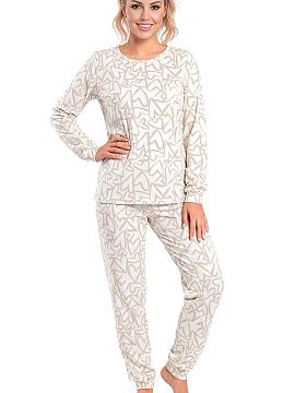 Pyjama Donna  The cotton women\'s pajama Adore Long is a comfortable set perfect for night rest and peaceful moments at home. The model was produced in Po