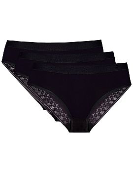 Panties Gorteks  3-pack fig Olga is a practical set of three pieces made of high-quality cotton, which provides breathability and comfort during everyday use