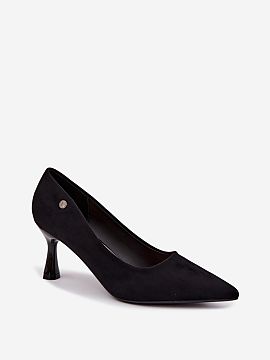 Block heel pumps Step in style